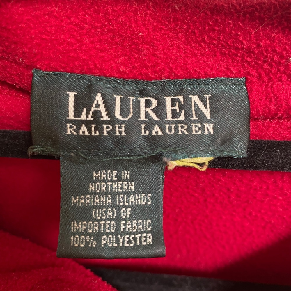 3/$15💥Red 3/4 zip Sweatshirt - Picture 2 of 4
